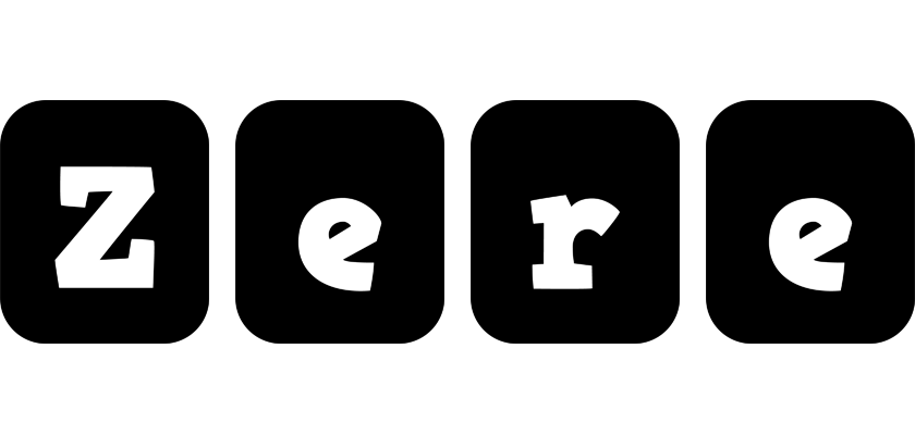 Zere box logo