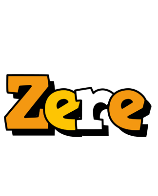 Zere cartoon logo