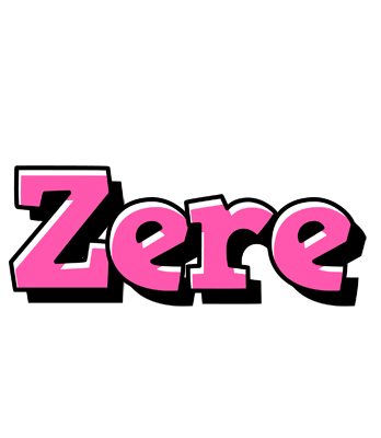 Zere girlish logo