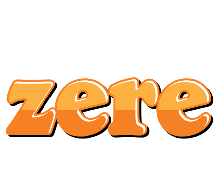 Zere orange logo