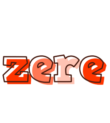 Zere paint logo