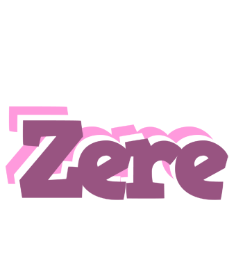 Zere relaxing logo