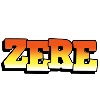 Zere sunset logo