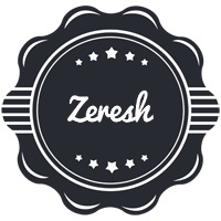 Zeresh badge logo