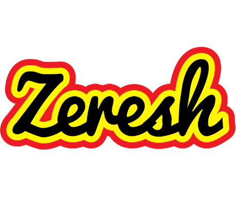 Zeresh flaming logo