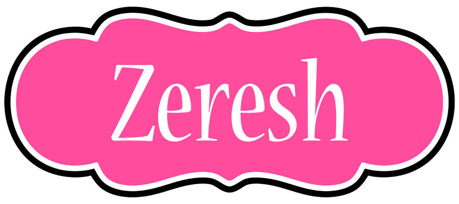 Zeresh invitation logo