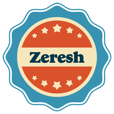Zeresh labels logo