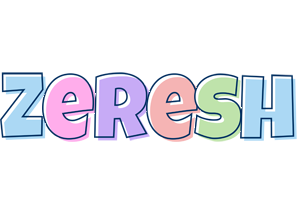 Zeresh pastel logo