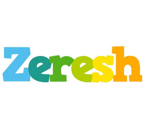 Zeresh rainbows logo