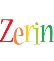 Zerin birthday logo