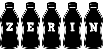 Zerin bottle logo