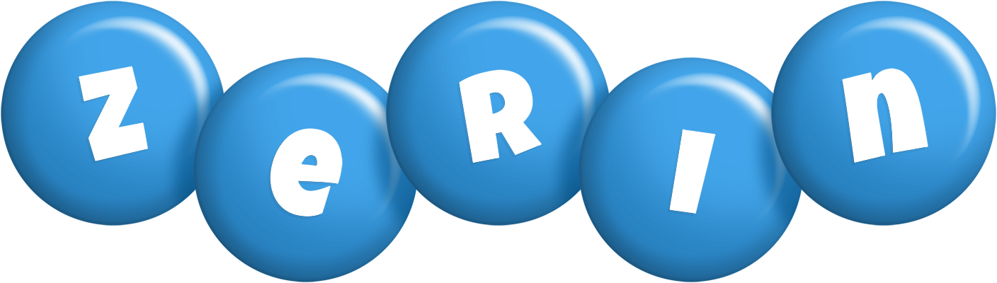 Zerin candy-blue logo