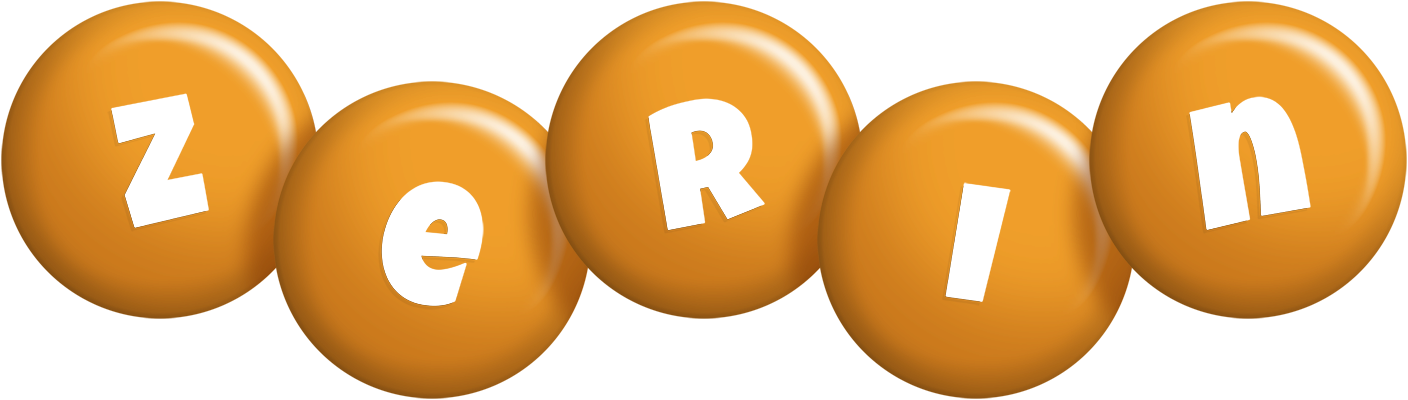 Zerin candy-orange logo