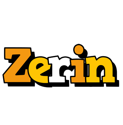 Zerin cartoon logo