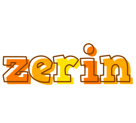 Zerin desert logo