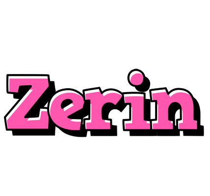 Zerin girlish logo