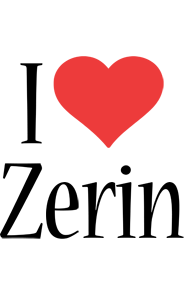 Zerin i-love logo