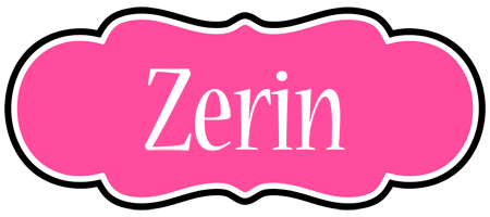 Zerin invitation logo