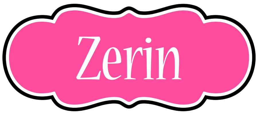 Zerin invitation logo