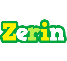 Zerin soccer logo