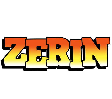 Zerin sunset logo
