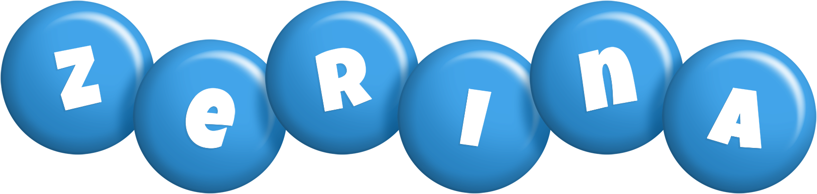 Zerina candy-blue logo