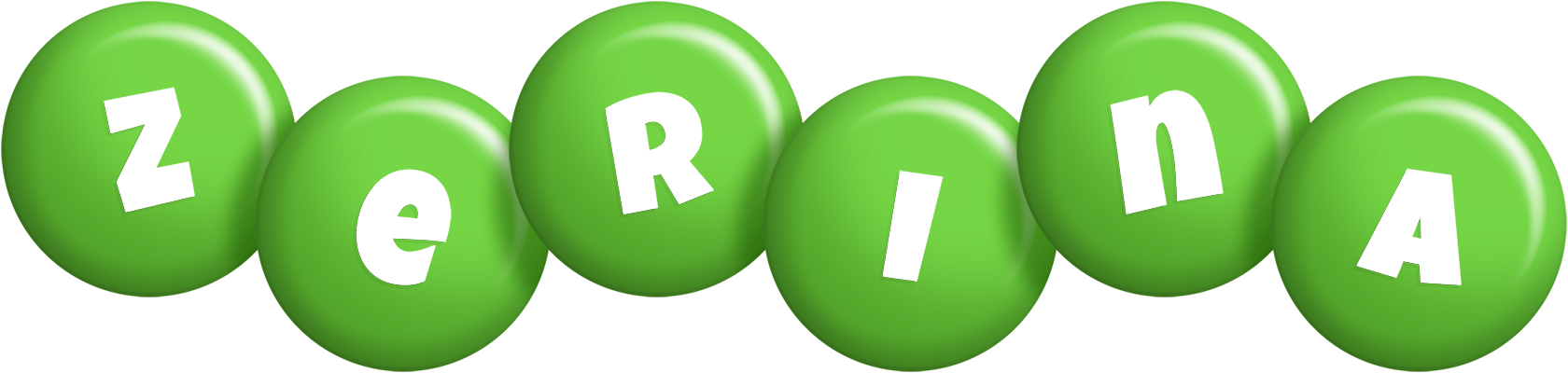 Zerina candy-green logo