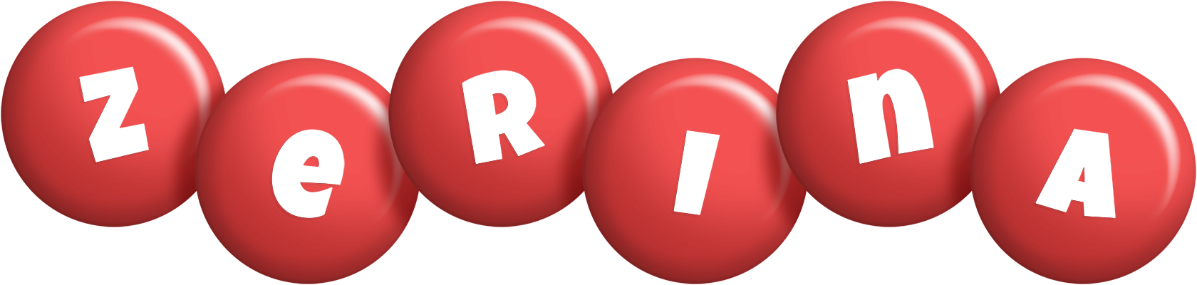 Zerina candy-red logo