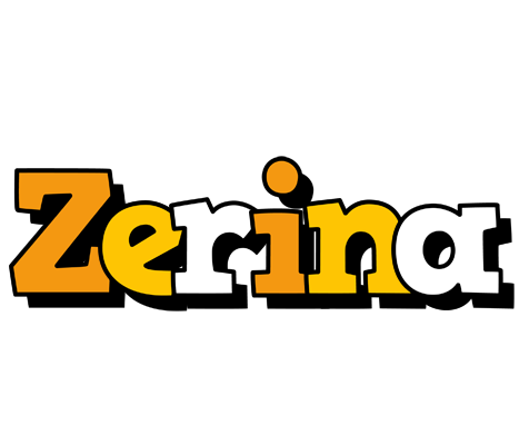 Zerina cartoon logo