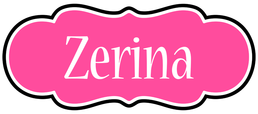 Zerina invitation logo