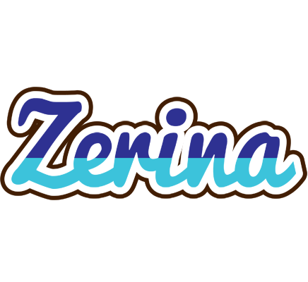 Zerina raining logo