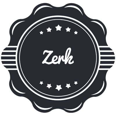 Zerk badge logo