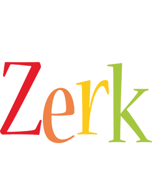 Zerk birthday logo