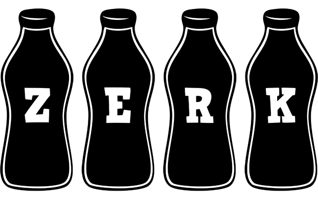Zerk bottle logo