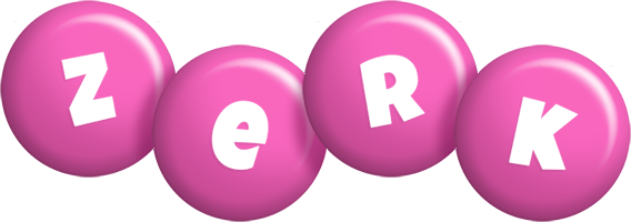 Zerk candy-pink logo