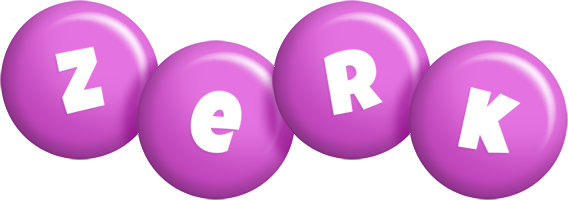 Zerk candy-purple logo