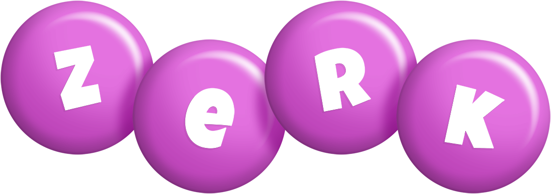 Zerk candy-purple logo