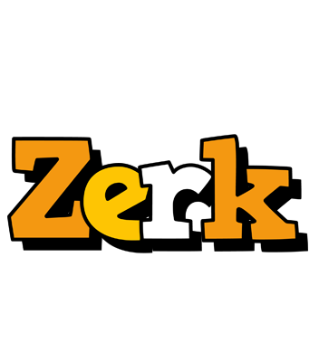 Zerk cartoon logo