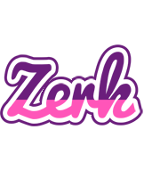 Zerk cheerful logo