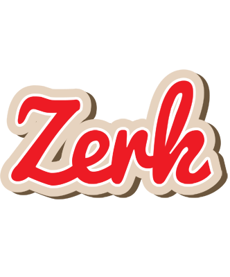 Zerk chocolate logo