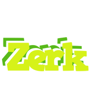 Zerk citrus logo