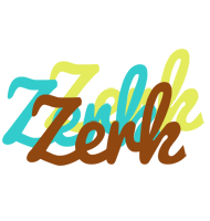 Zerk cupcake logo