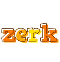 Zerk desert logo