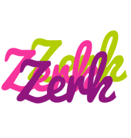 Zerk flowers logo