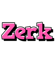 Zerk girlish logo