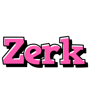 Zerk girlish logo