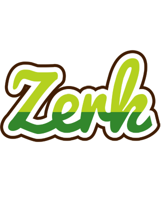 Zerk golfing logo