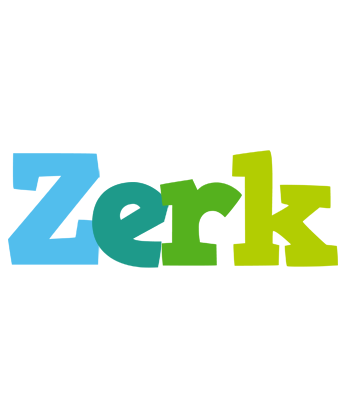 Zerk rainbows logo