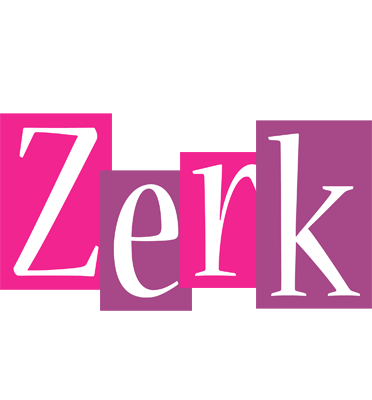 Zerk whine logo