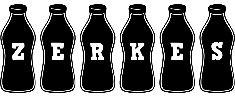 Zerkes bottle logo